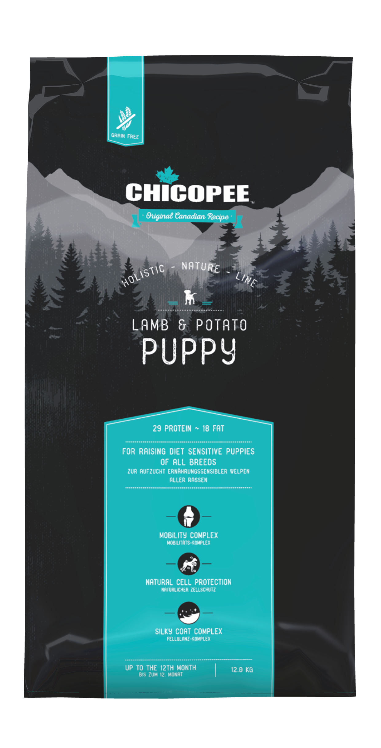 Chicopee Holistic Lamm & Kartoffeln - puppy 12kg