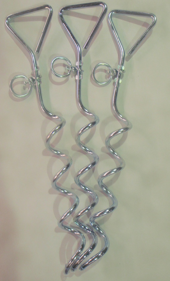 Anlegepflock mit Wirbel