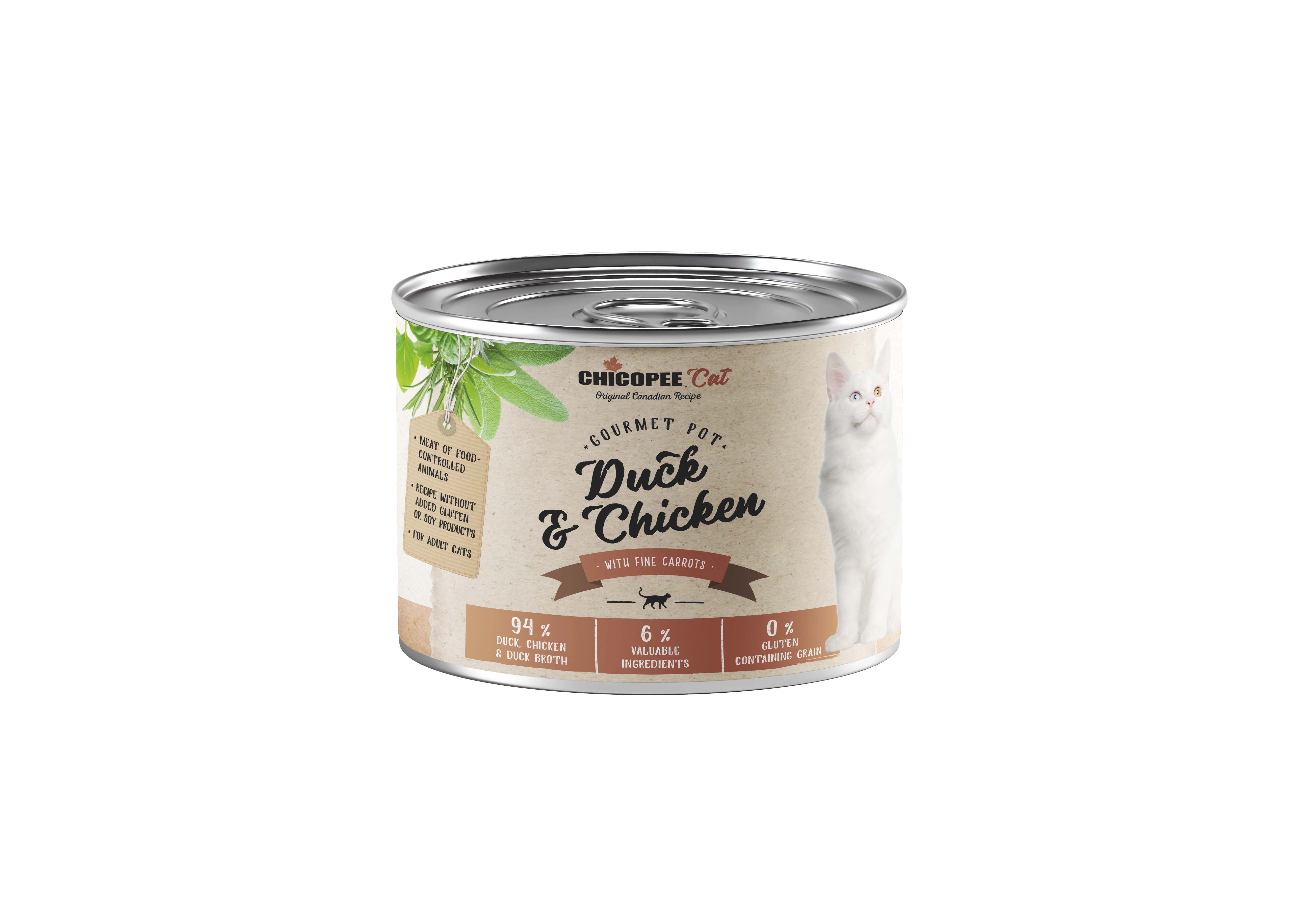 Chicopee Adult - Gourmet pot Ente & Huhn (Duck & Chicken) - Cat