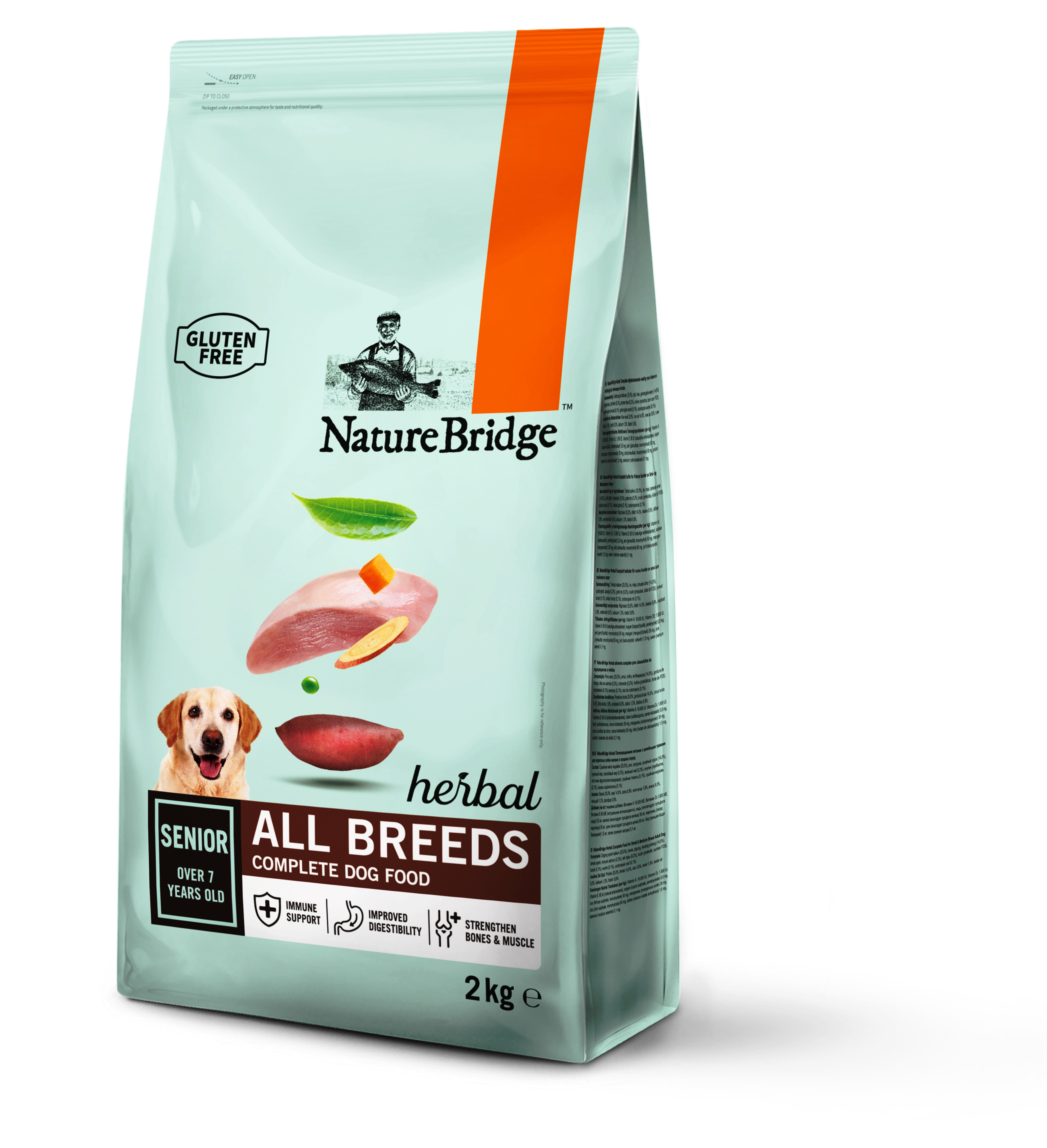 NatureBridge Kräuter-Alleinfuttermittel für Senior Hunde