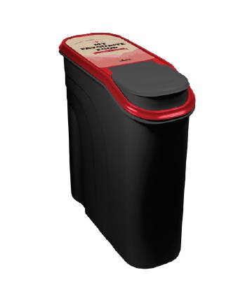 Futtercontainer aus Kunststoff, 6 Liter