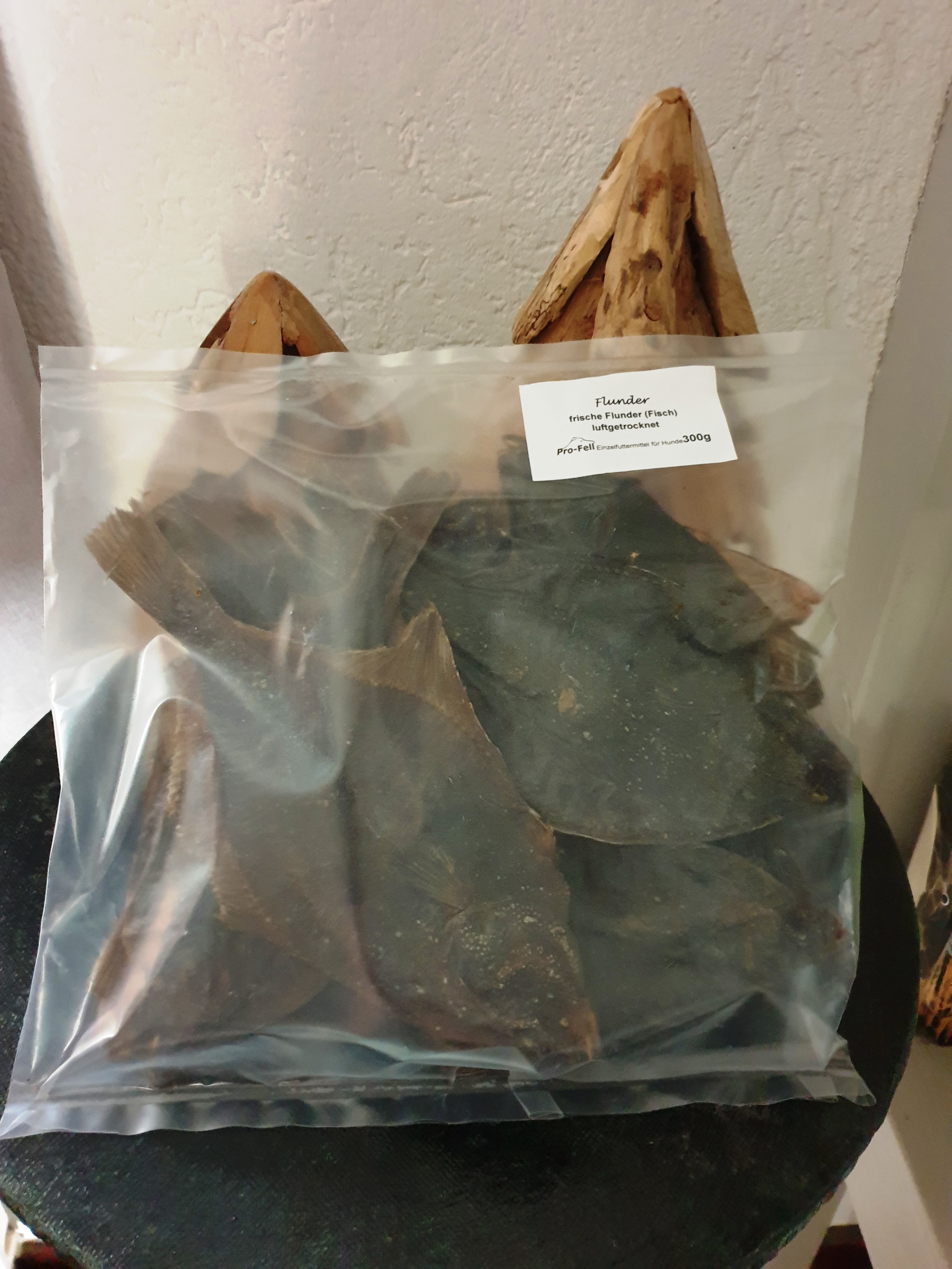 Flunder /  frischer Flunder ( Fisch ) luftgetrocknet