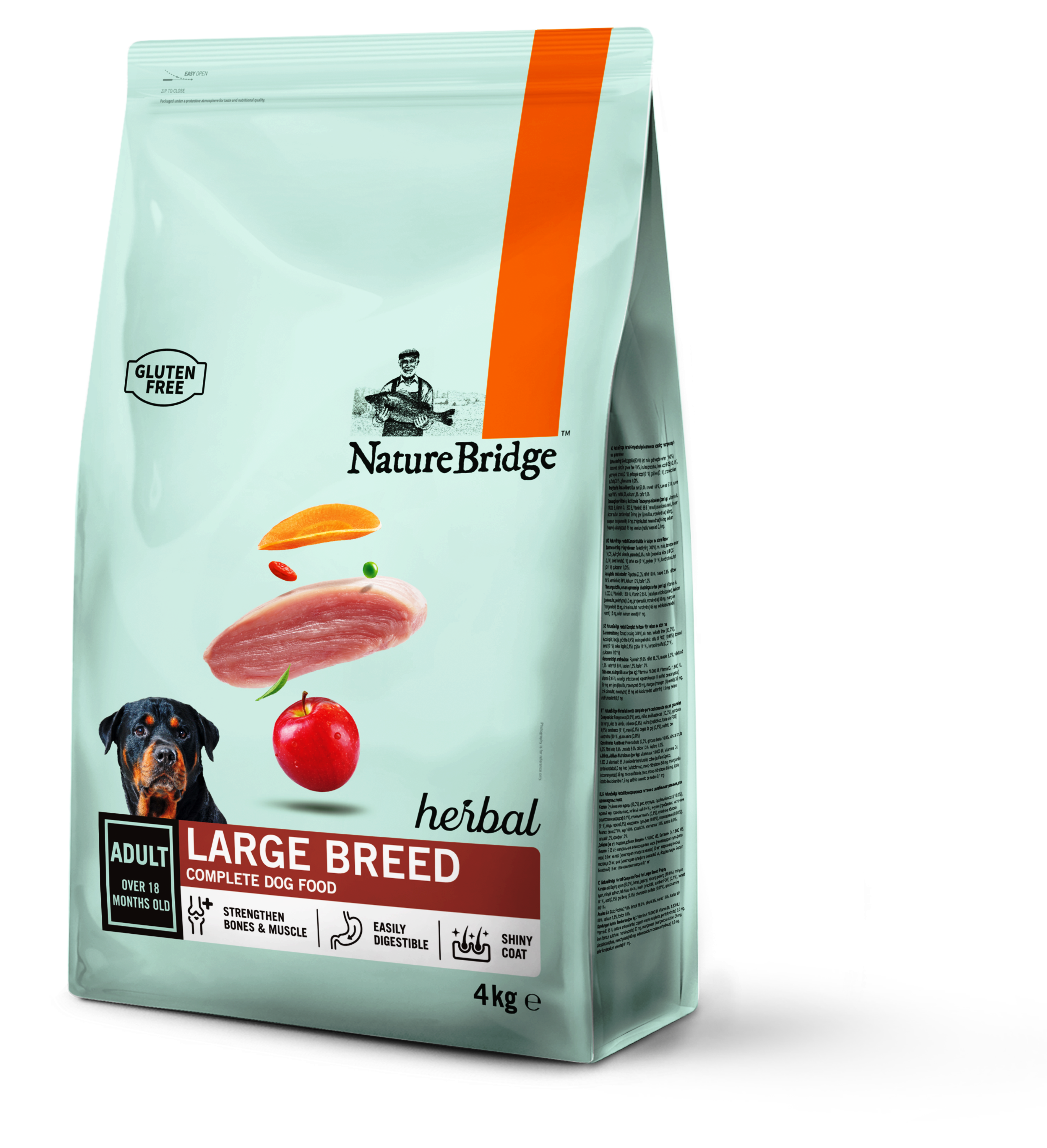 NatureBridge Kräuter-Alleinfuttermittel für Hunde grosser Rassen Adult