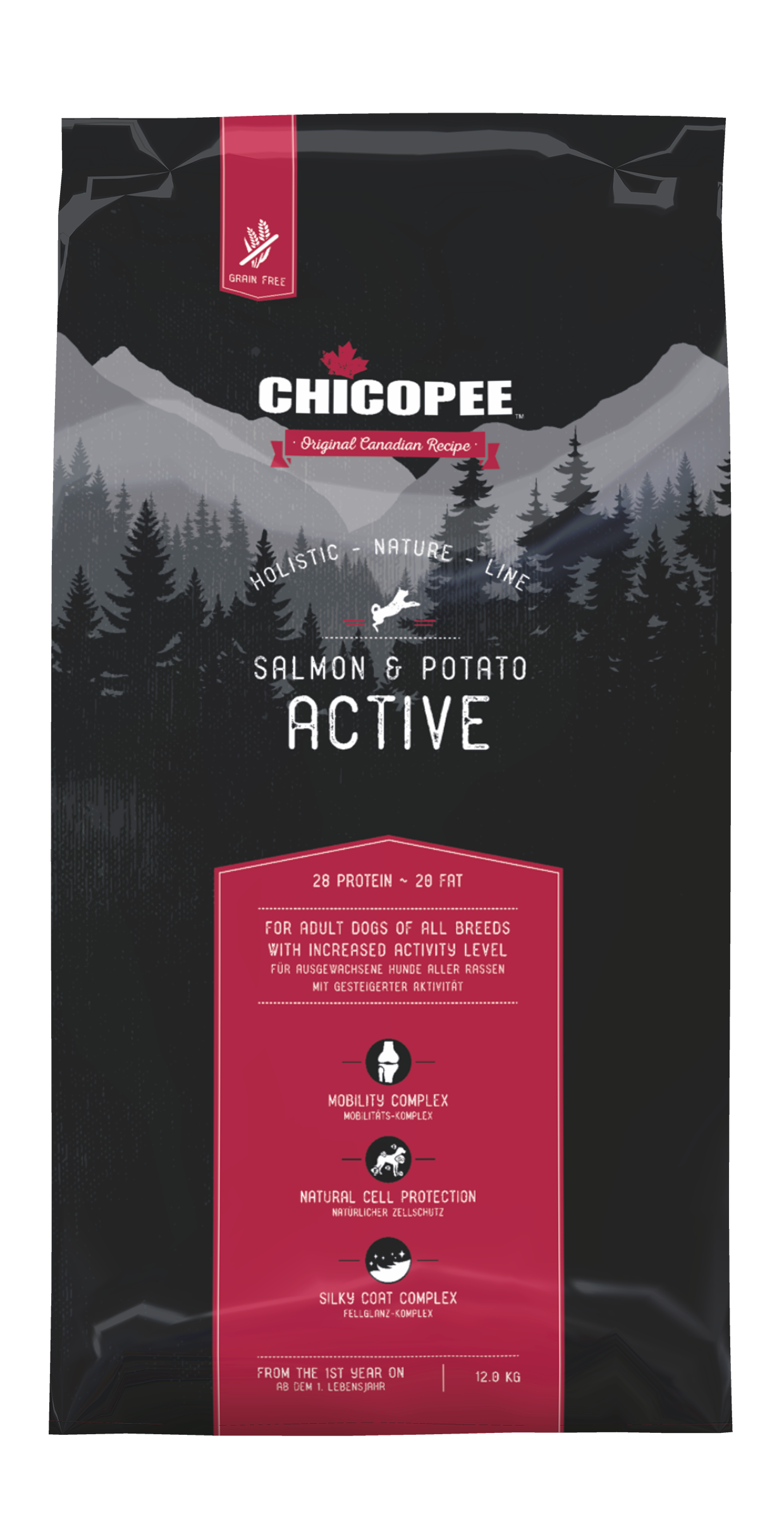 Chicopee Holistic Lachs & Kartoffeln - Active