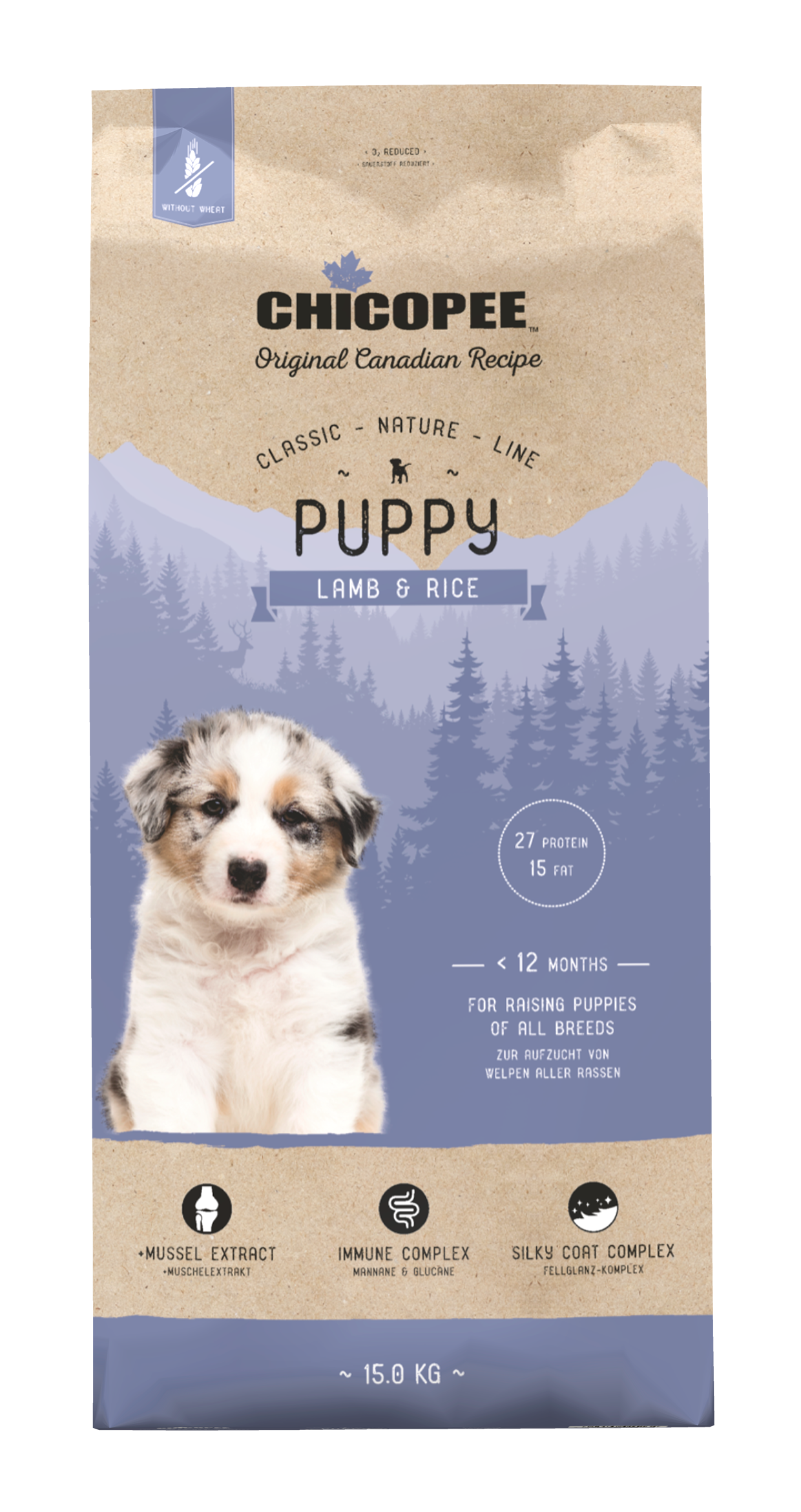 Chicopee Classic Lamm & Reis - puppy