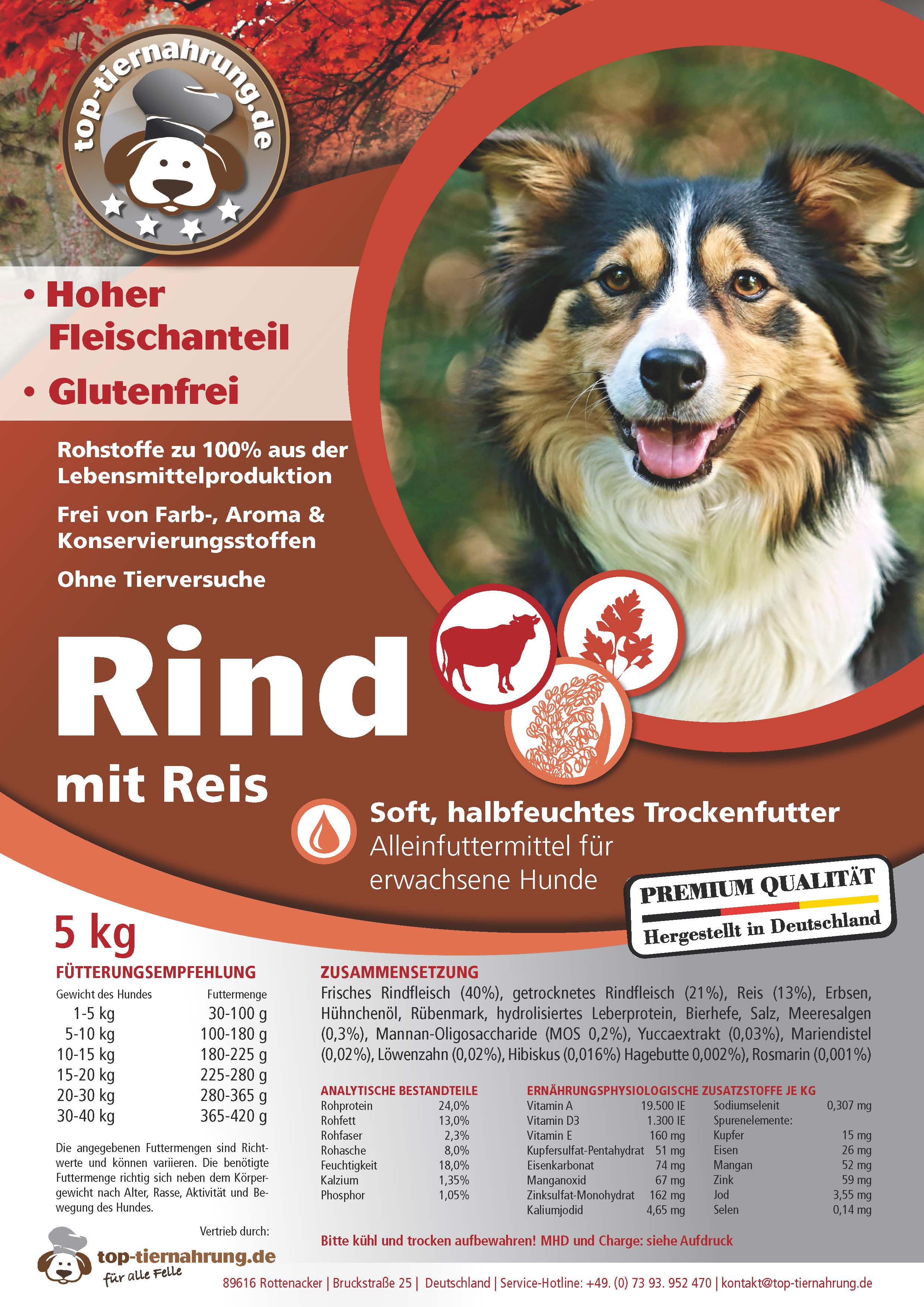 Rind mit Reis - soft
