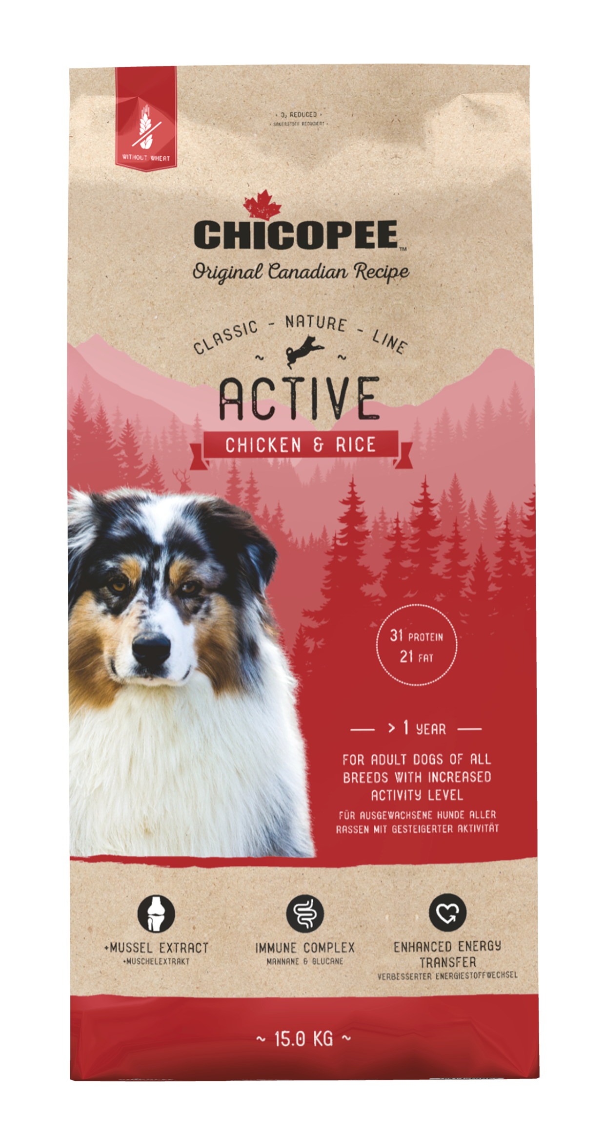 Chicopee Classic Huhn & Reis - Active